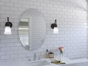 Arizona Tile Bevel Cotton Glossy Subway Tile