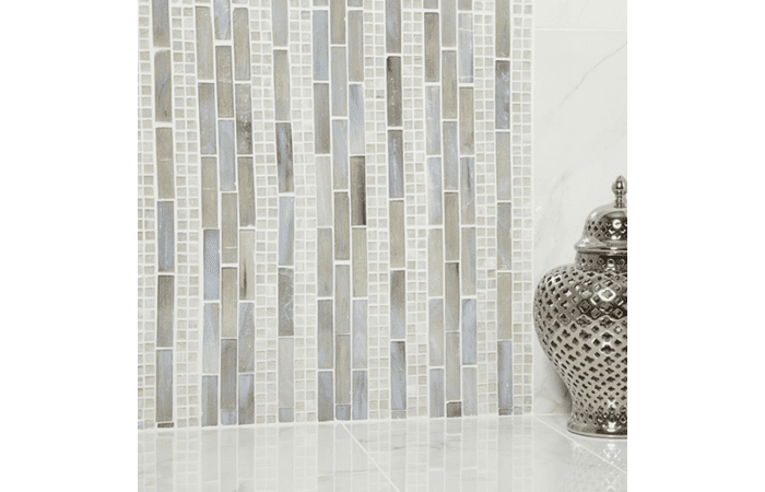 Shimmer Glass Mosaic Textured Tile from Arizona Tile