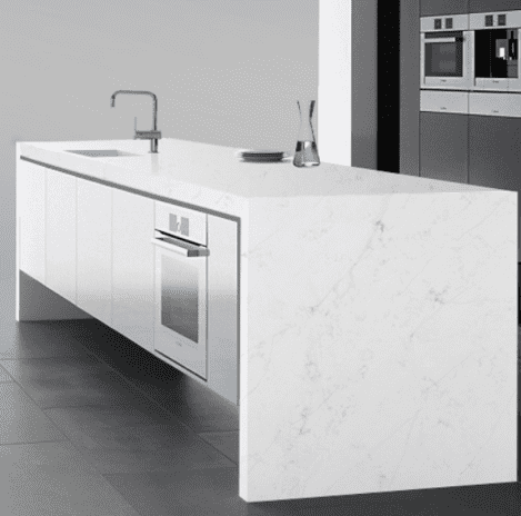 Quartz that looks like New Carrara Marble from Arizona Tile