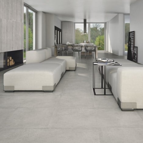 Cemento Rasato Porcelain Tile from Arizona Tile