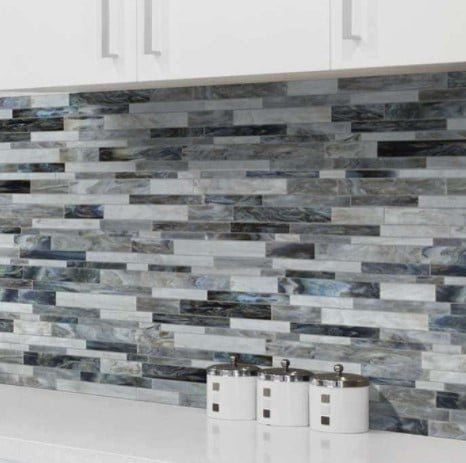 Baroque Glass Tile Backsplash From Arizona Tile