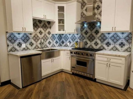 San Juan Capistrano Arizona Tile Showroom Kitchen Display