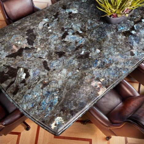 Aphrodite Granite Slab Dining Room Table Top from Arizona Tile
