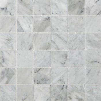 Carrara Honed Silver Marble Bathroom Tile from Arizona Tile