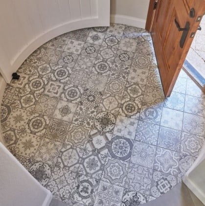 Marrakesh Grey Matte Mix Porcelain Floor Tile from Arizona Tile