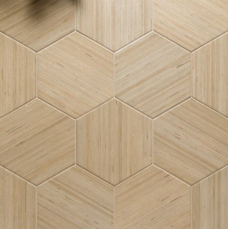 New Shibusa Crema Hex Color Body Porcelain Tile from Arizona Tile