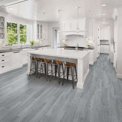 Aspen Ash Wood-Look Porcelain Kitchen Floor Tile