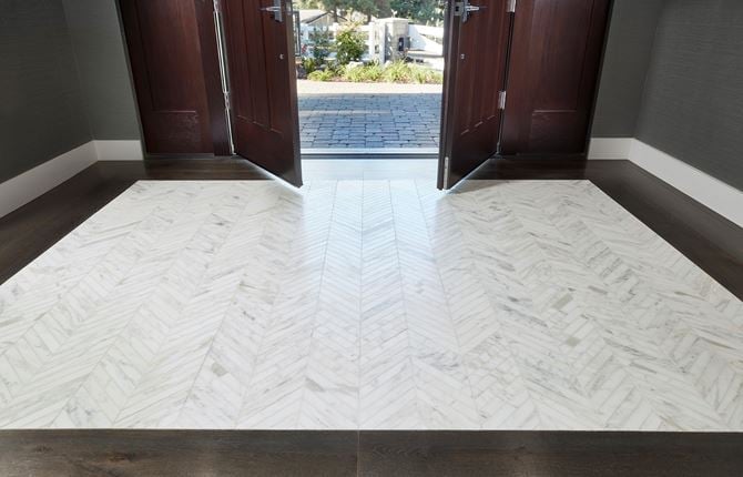 Modern Entryway Flooring Ideas To Try, Small Foyer Tile Floor Ideas