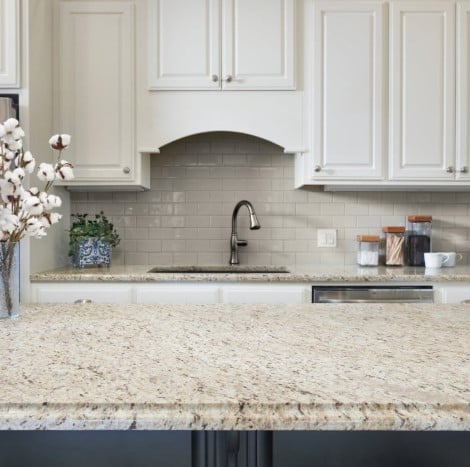 Giallo Cream Granite Kitchen Countertop from Arizona Tile