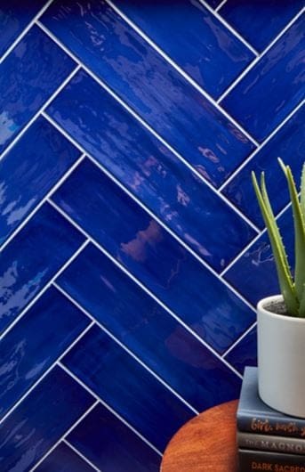 Gioia Navy Porcelain Subway Tile From Arizona Tile