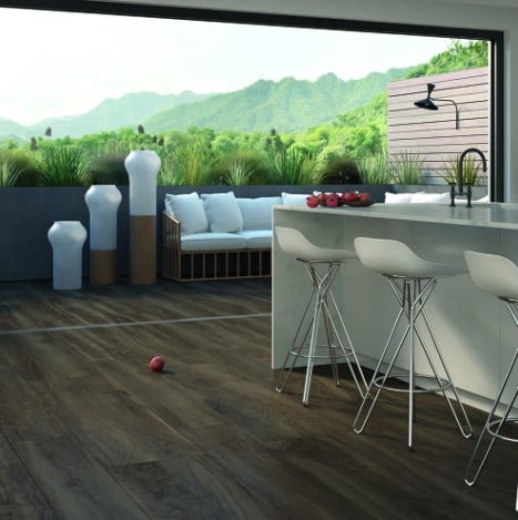 More Wood Noce Wood-Look Outdoor Tile Patio From Arizona Tile