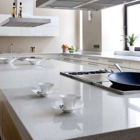 Oceana Quartz Kitchen Countertop