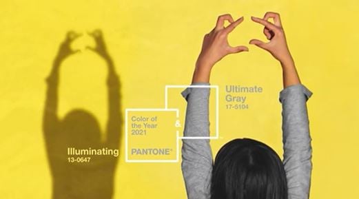 Pantone’s 2021 Colors of the Year: Illuminating & Ultimate Gray