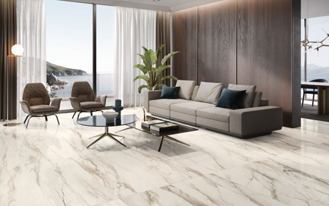 Tru Marmi Gold Porcelain Floor Tile with a Matte Finish Coming Soon from Arizona Tile