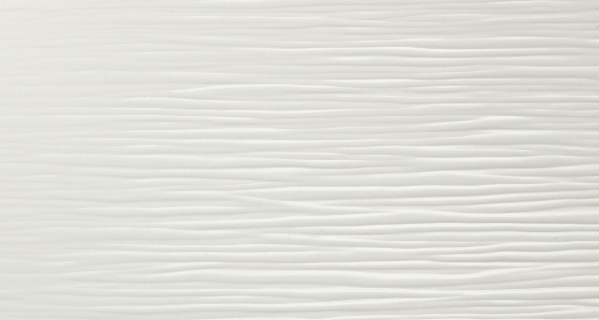 3D White Wave wall tile