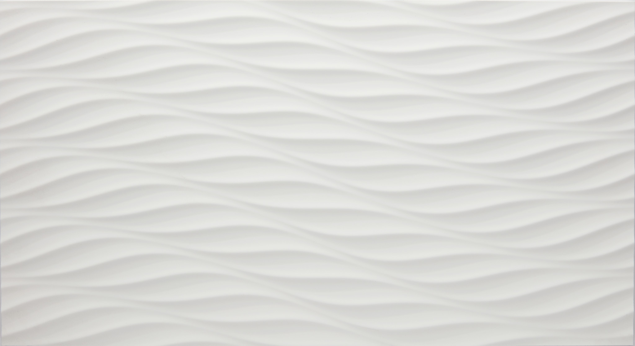 3D White Twist wall tile