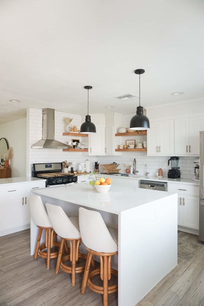 Newly remodeled kitchen by Jessica from The Orange Tile using Arizona Tile