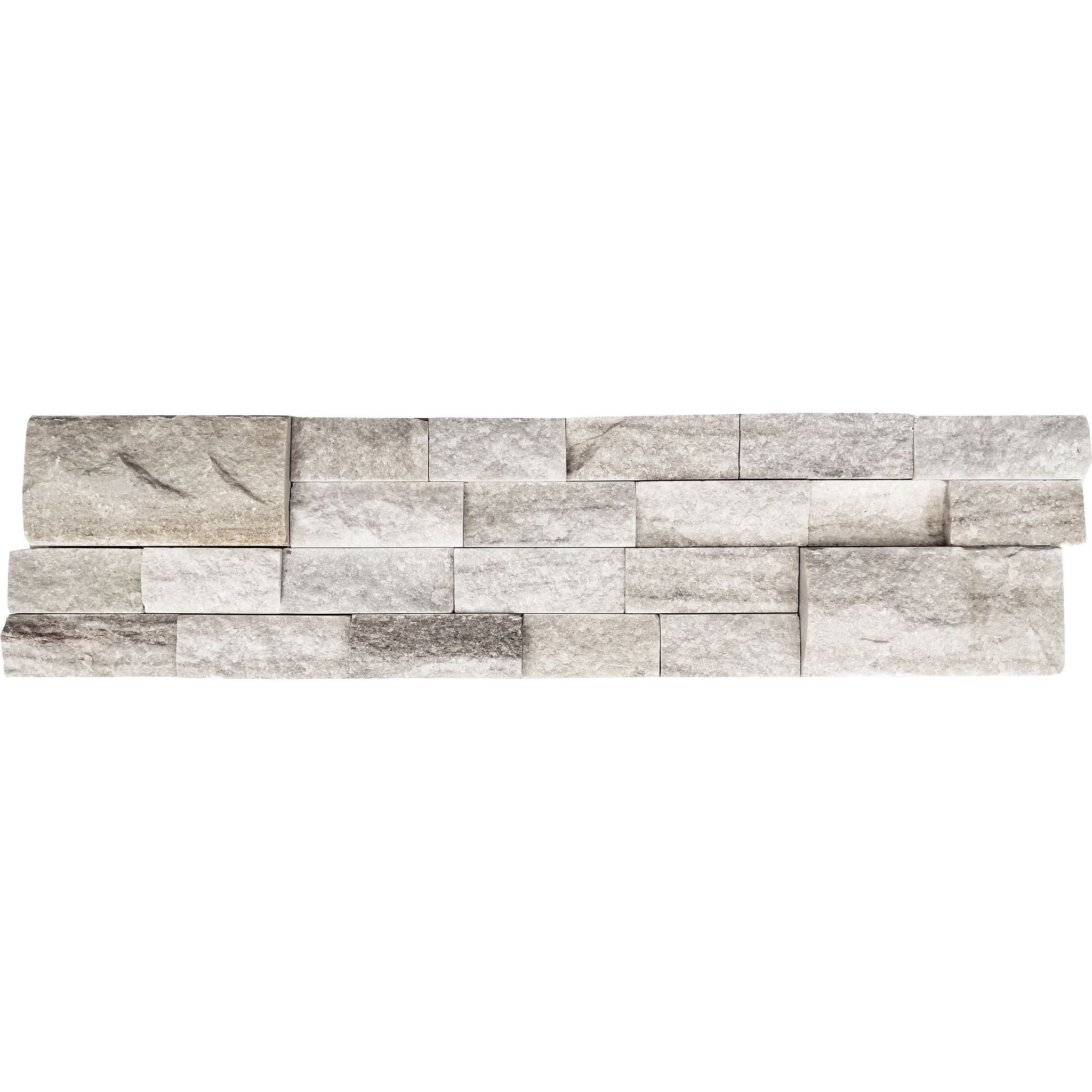 3D Mesh Skyline Split — marble