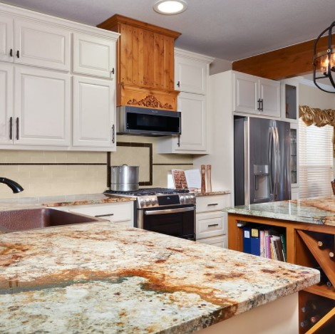 Desert Canyon Granite Kitchen Countertop from Arizona Tile