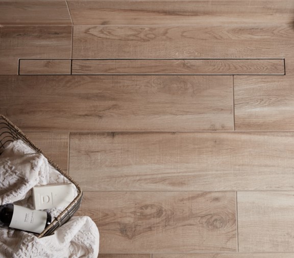 Aequa Tur Bathroom Wood-look Porcelain Floor Tile from Arizona Tile