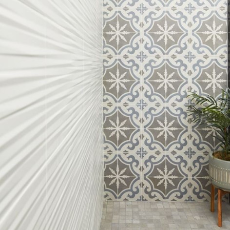 Cementine Retro 2 Porcelain Accent Wall Tile from Arizona Tile