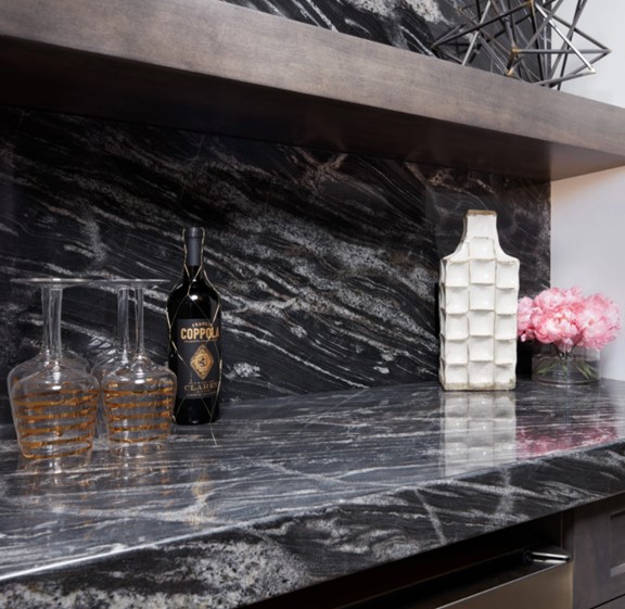 Blizzard Granite Kirtchen Countertop from Arizona Tile 