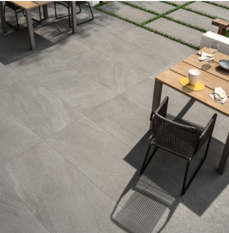 Pietra Italia Grey 24 x 48 R11 Anti-Slip Outdoor Porcelain Tile