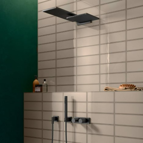 Vetri Bronzo 4”x12” Glazed Porcelain Shower Wall Tile from Arizona Tile
