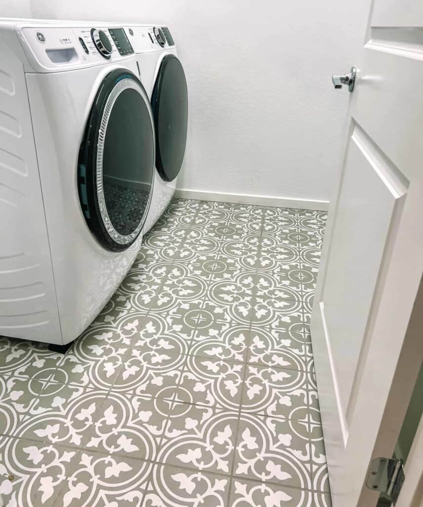 Laundry Room with Reverie 11 tile